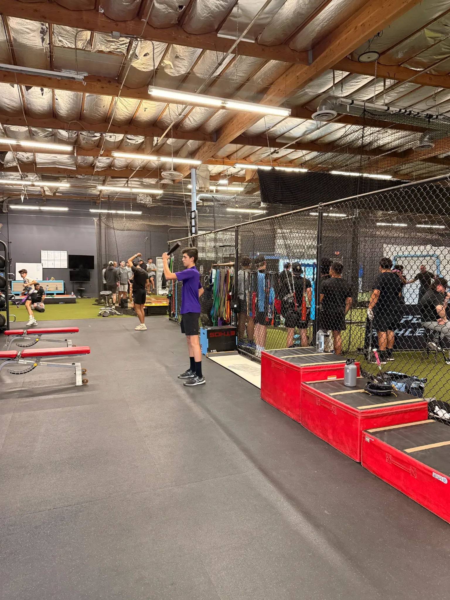 Group training session in progress